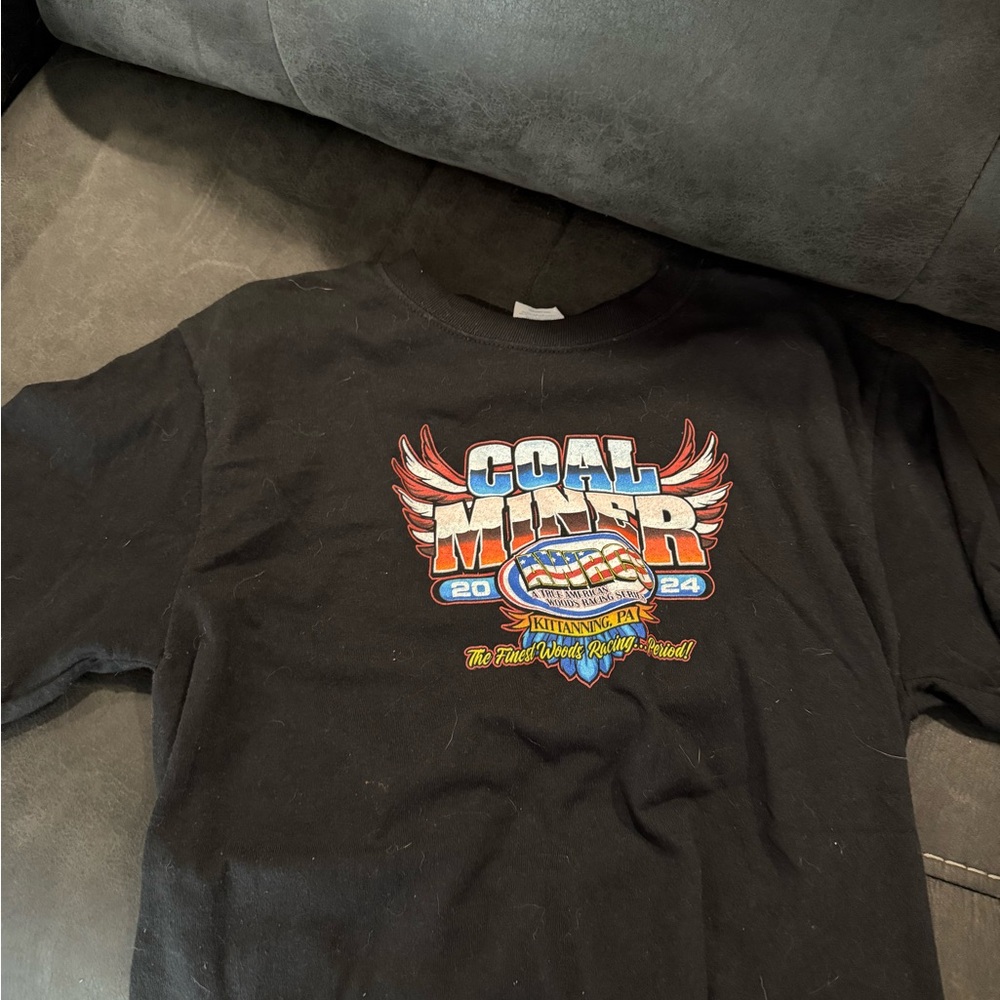 Black Graphic Tee Short Sleeve